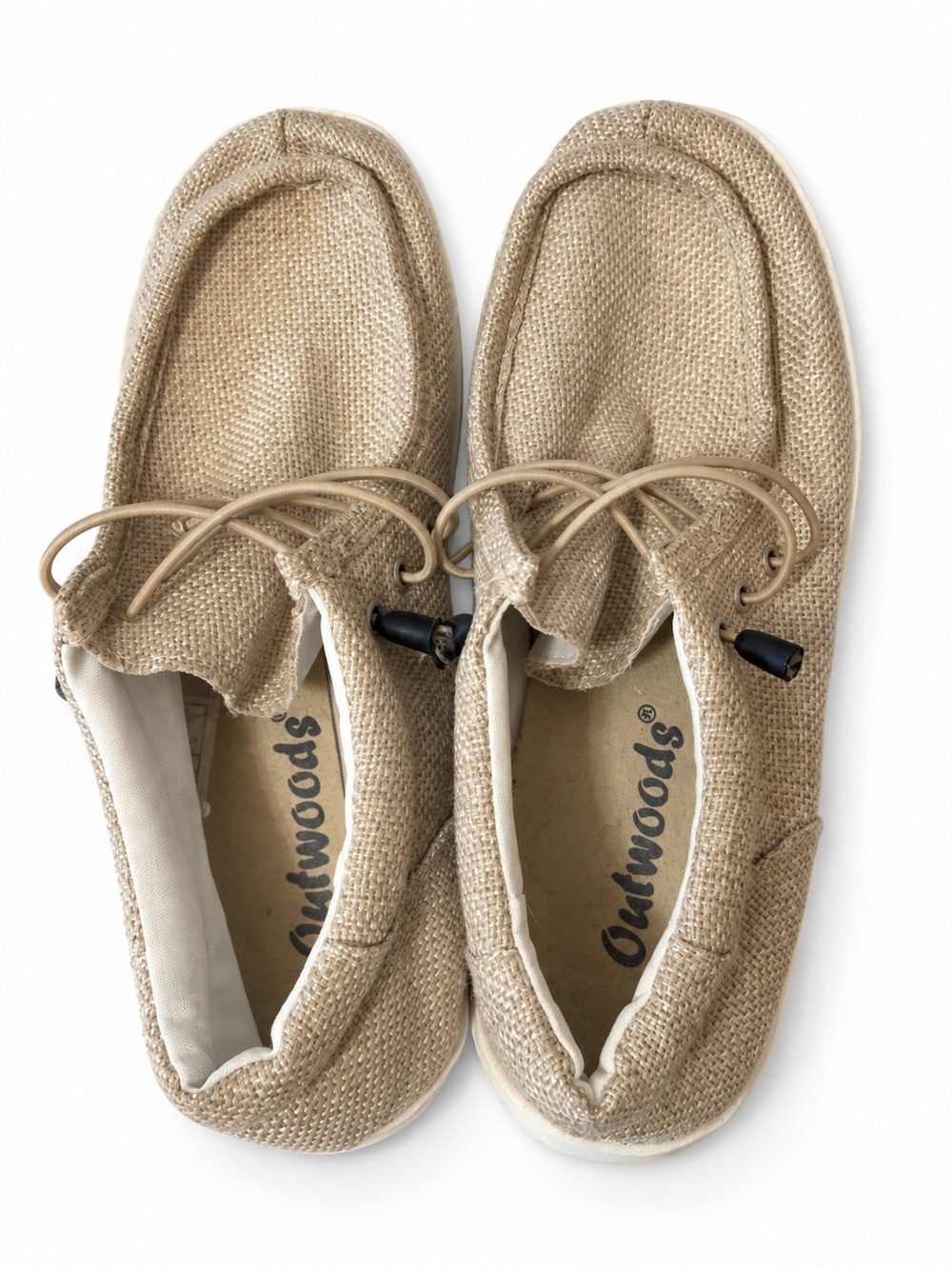 Outwoods Women’s Casual Slip-On Loafers in Natural Tan